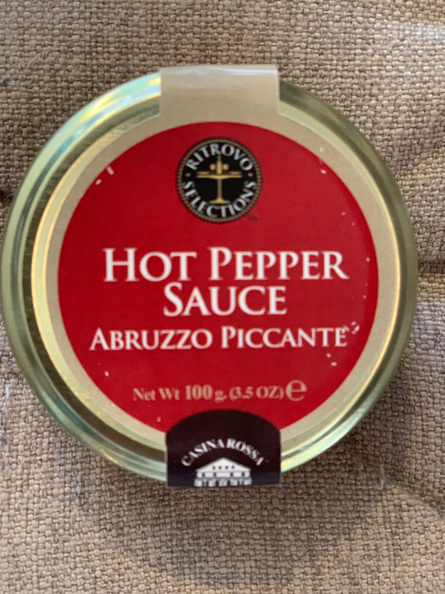 Casina Rossa Abruzzo Piccante Hot Pepper Sauce, 100g/3.5oz