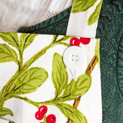 Apron, Christmas Chickadee Chef Apron