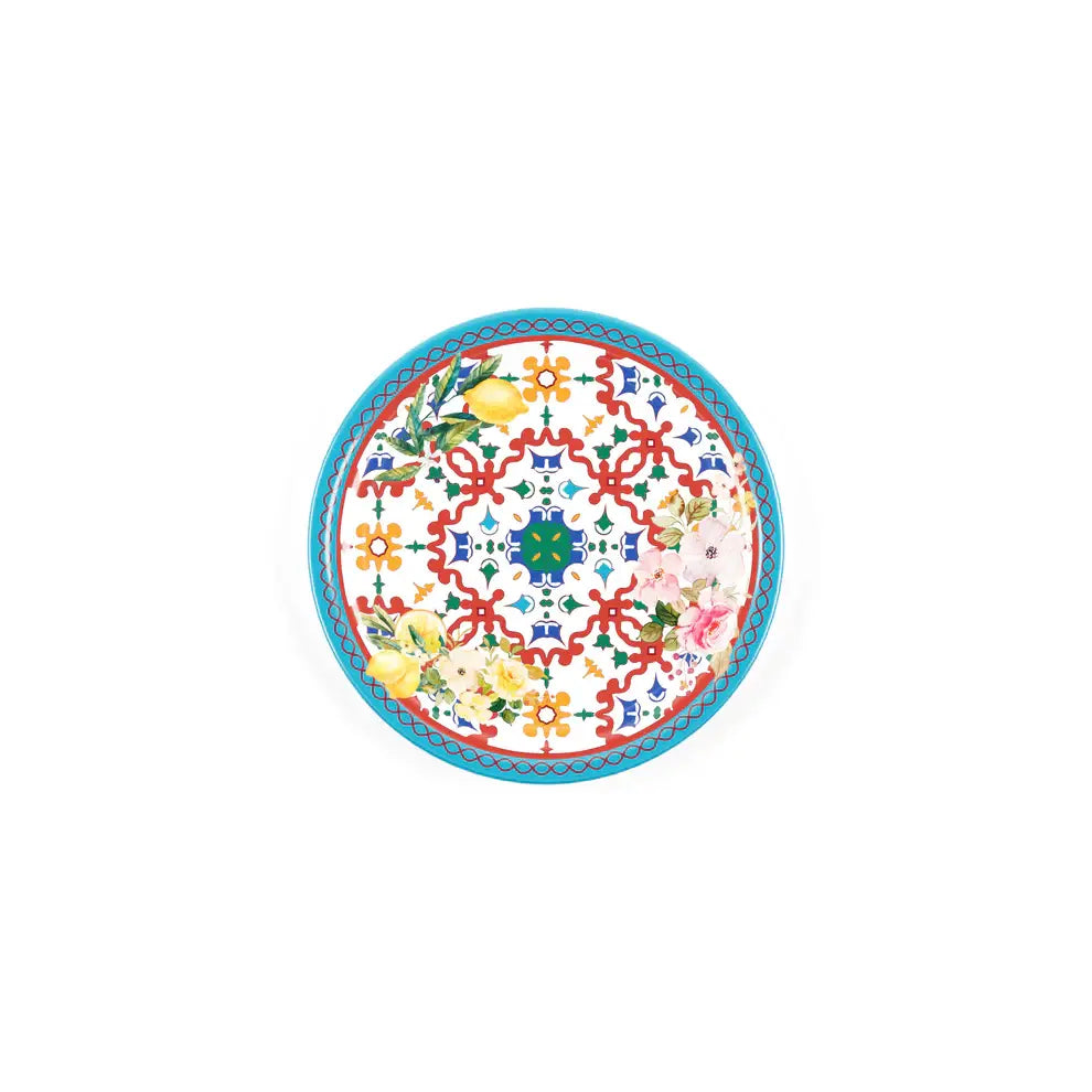 Guzzini - Dinner Plate: Flower & Lemon