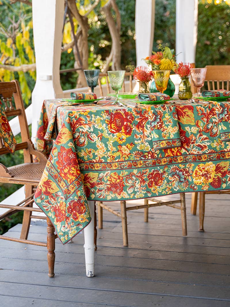 April Cornell Pomegranate tablecloth