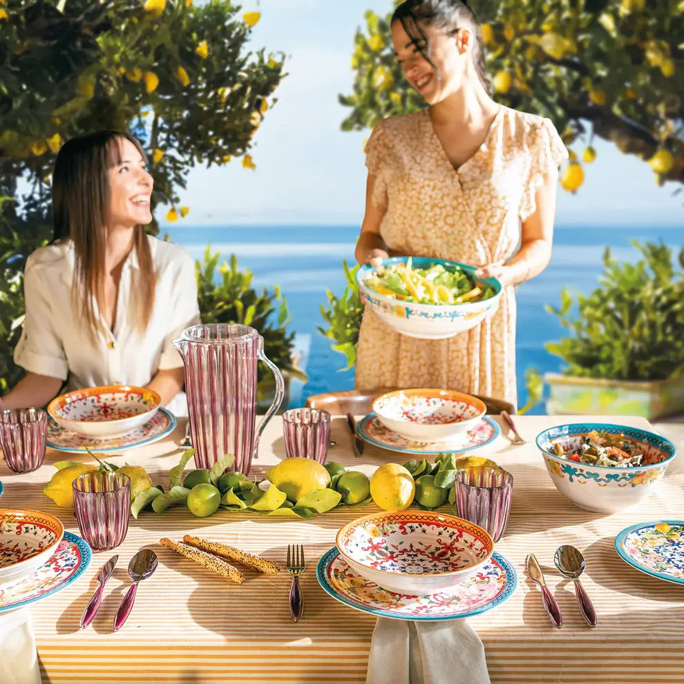 Guzzini - Soup/Pasta Bowl, Flower & Lemon