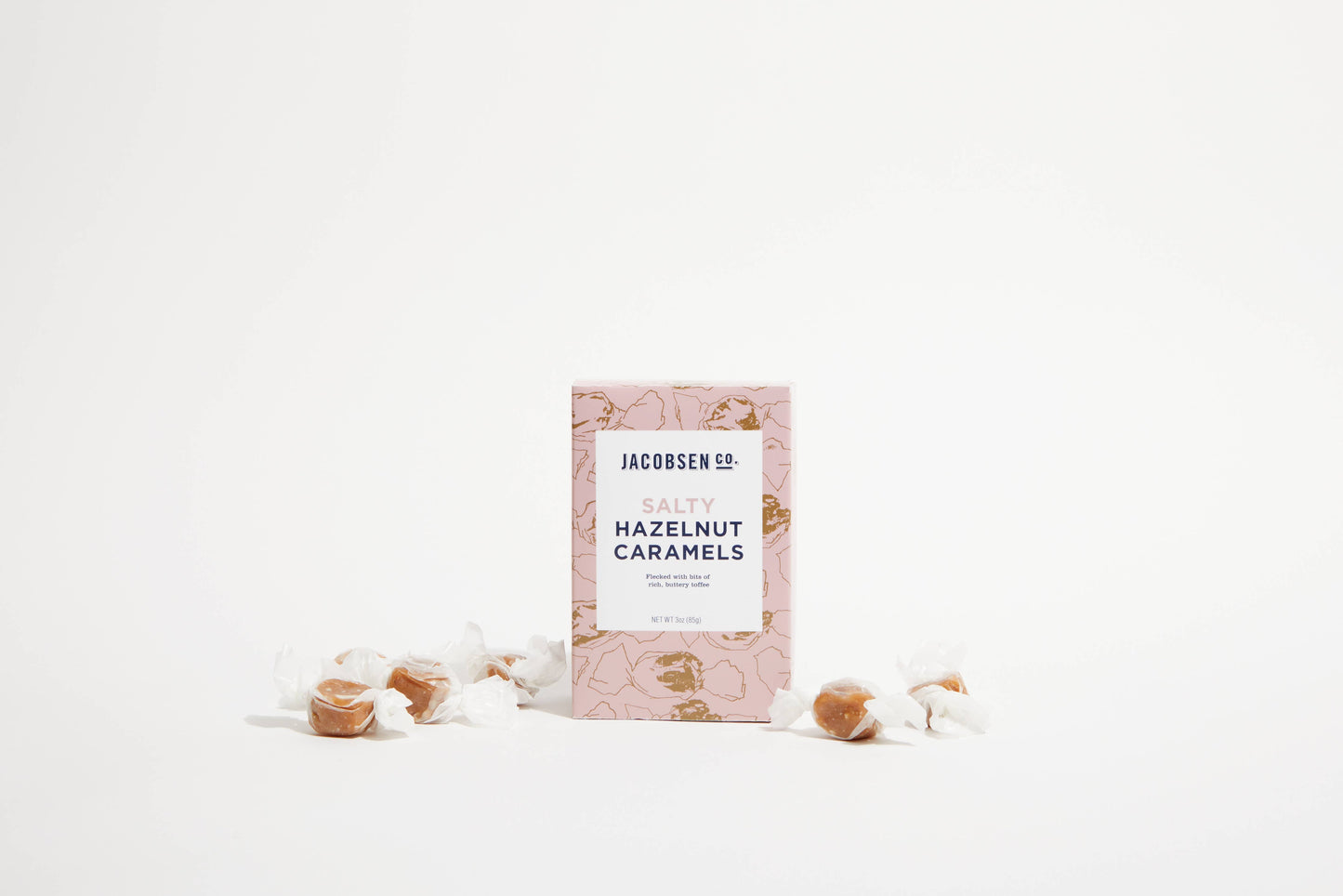 Salty Hazelnut Caramels, Jacobsen Salt Co.