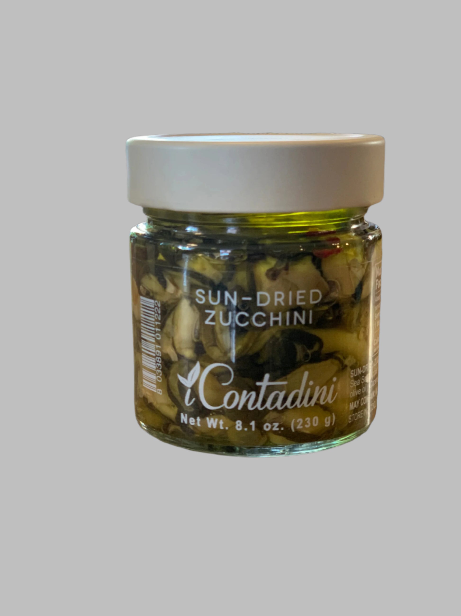 Sun-Dried Zucchini in oil