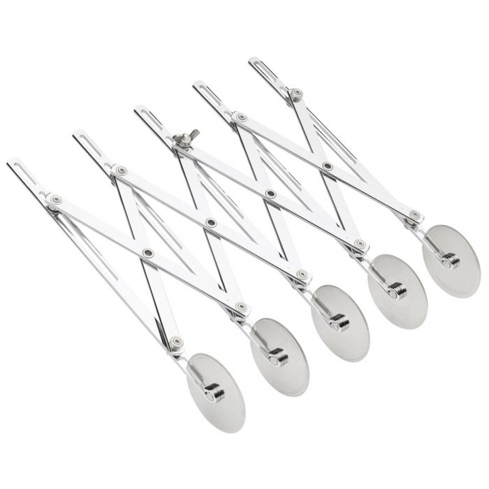 expandable dough cutter with 5 blades