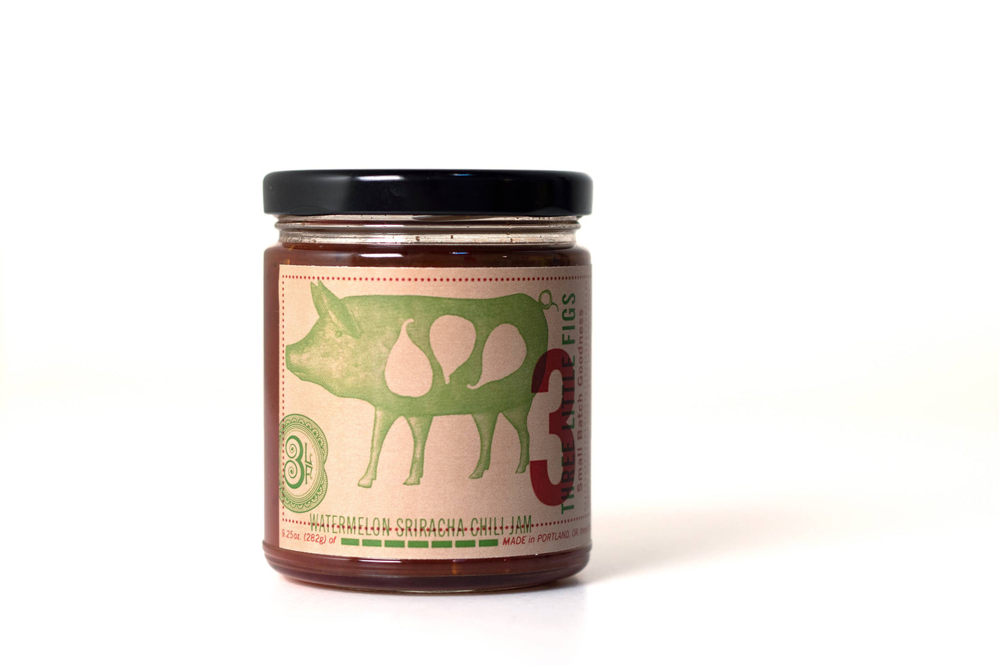 Watermelon Sriracha Chili Jam, Three Little Figs
