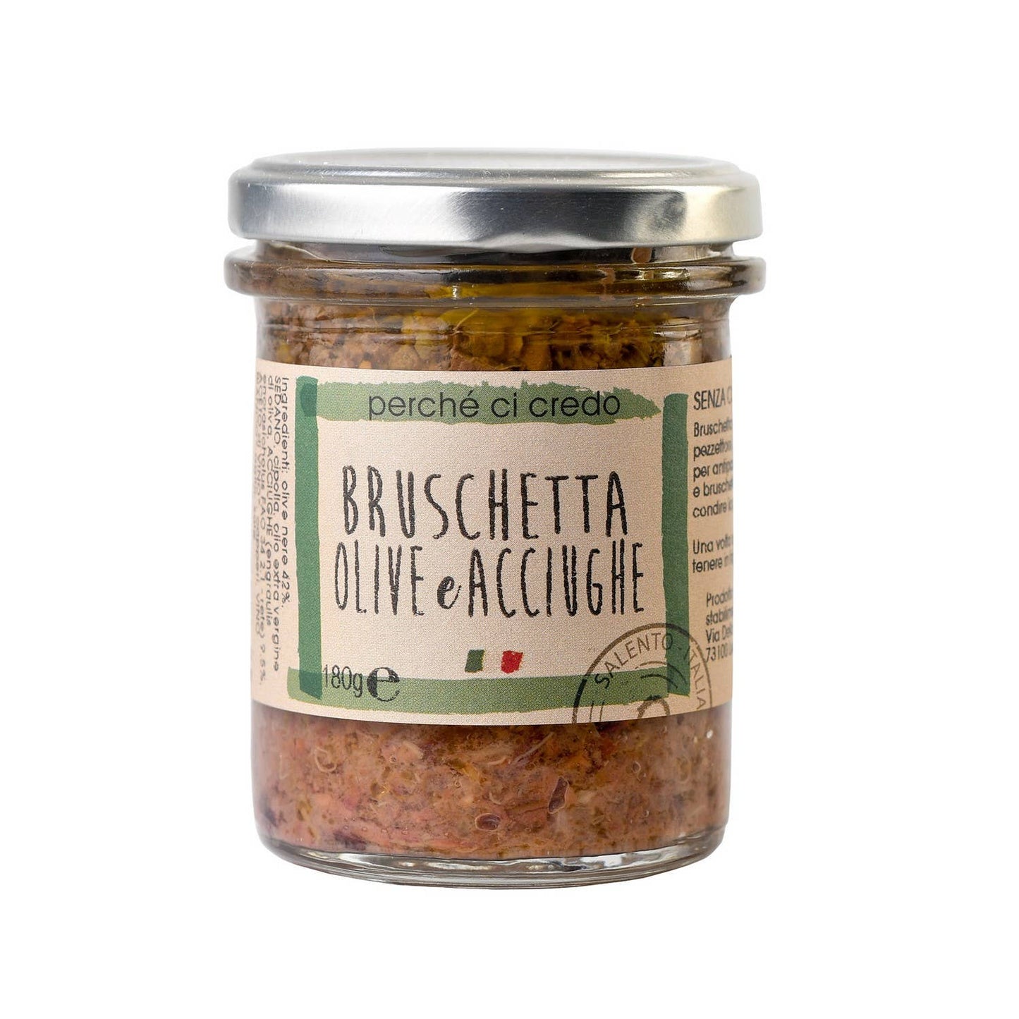 Olive and Anchovy Bruschetta by Perche' Ci Credo