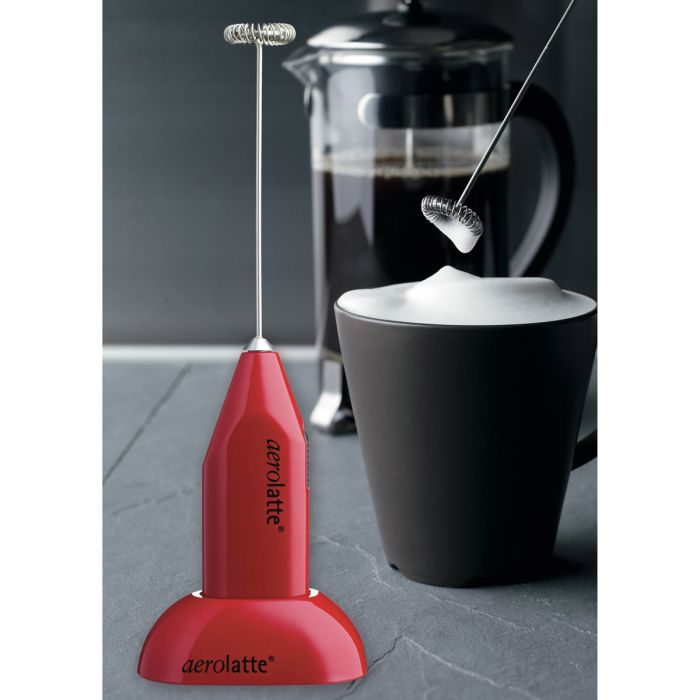 Aerolatte w/Stand, Red