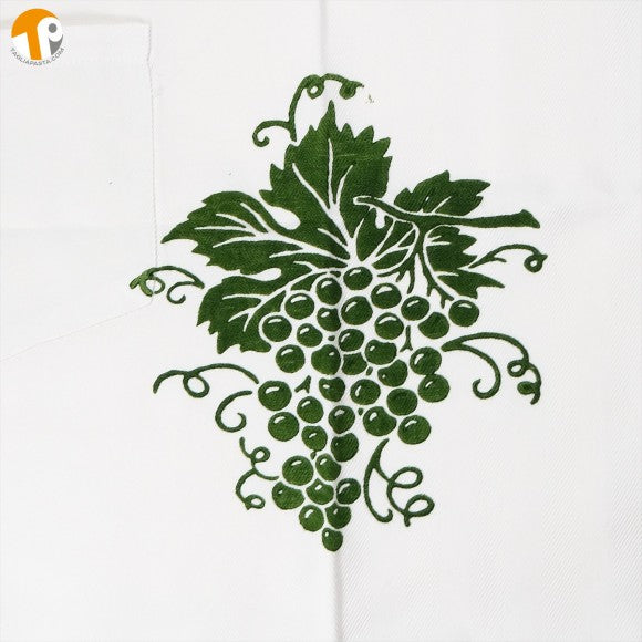 Apron, Romagna Print Green