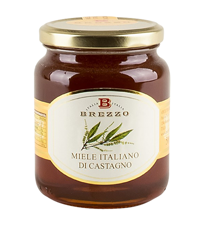 Brezzo Raw Chestnut Honey 8.8oz