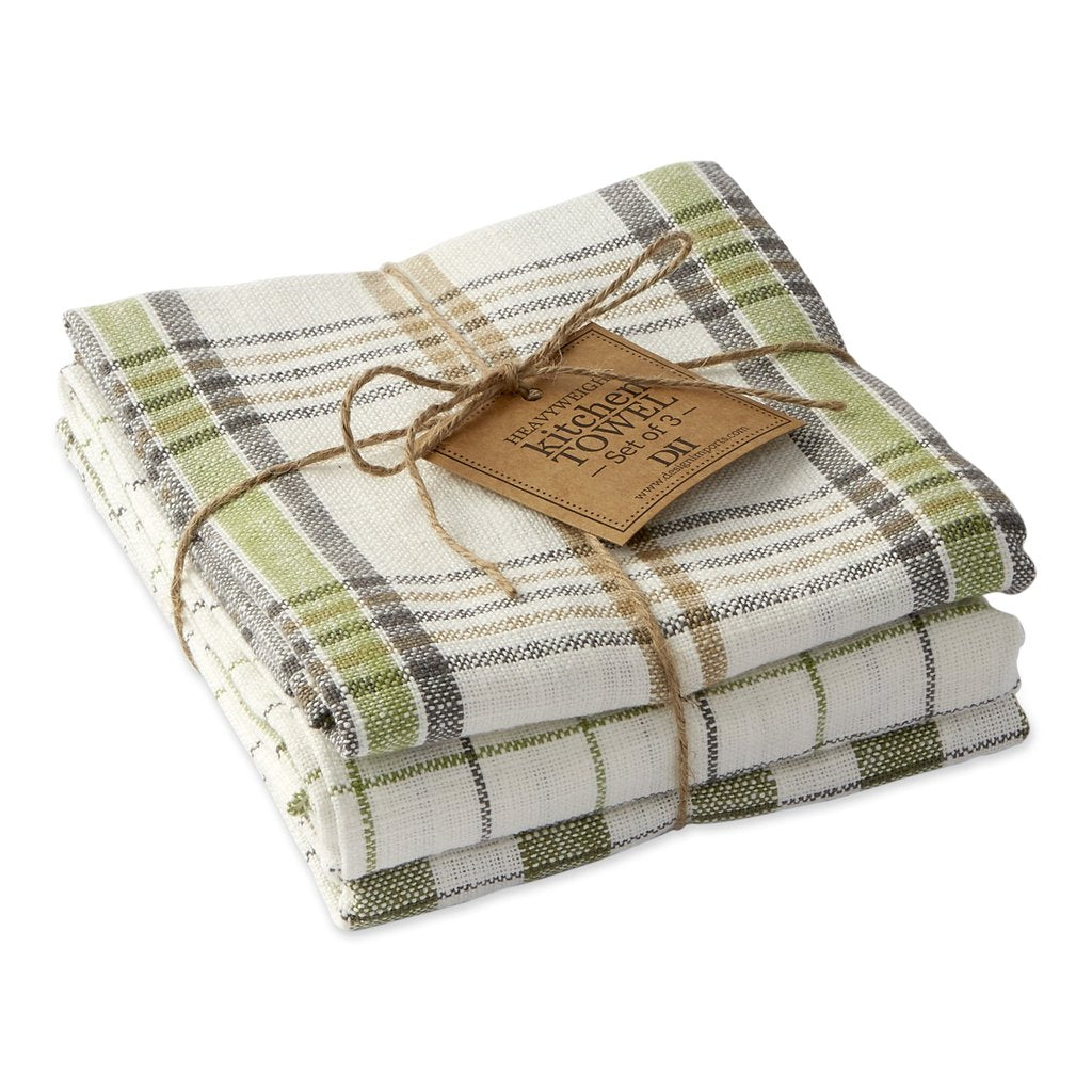 Dishtowel Green House set
