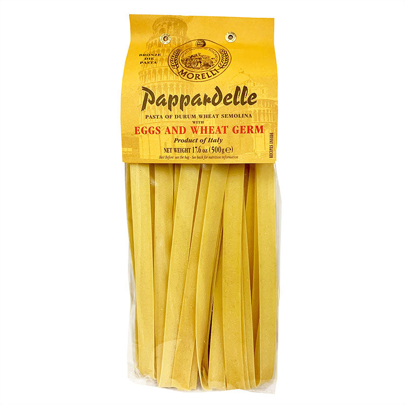 Pasta, Papparedelle with Egg & Wheat Germ
