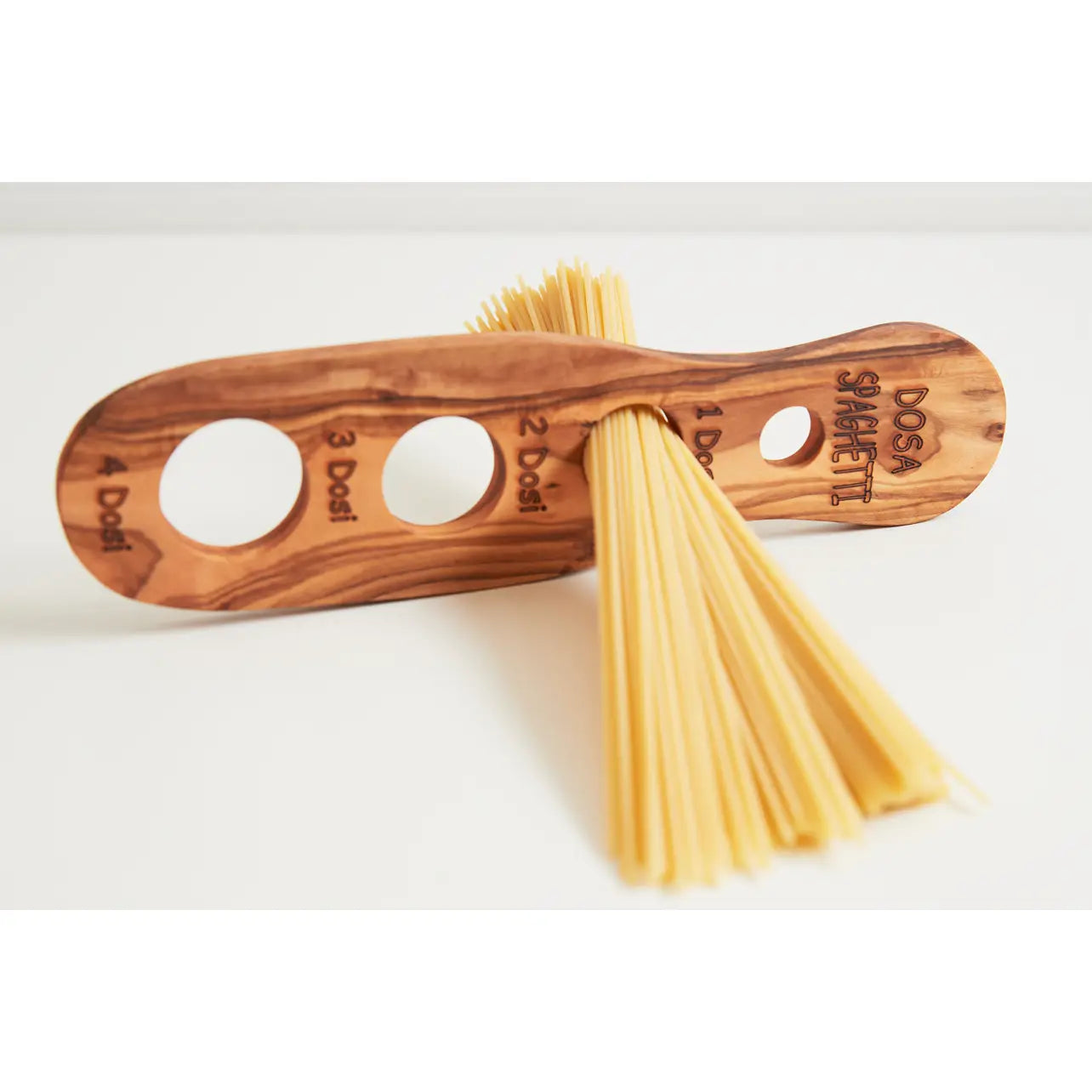 Italian Olivewood Spaghetti Measure