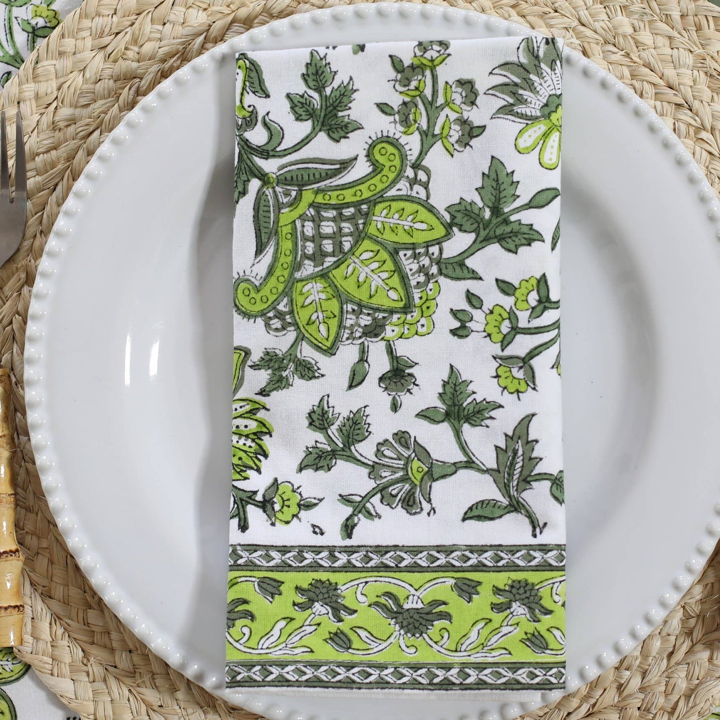 Napkin Gayatri Olive, each