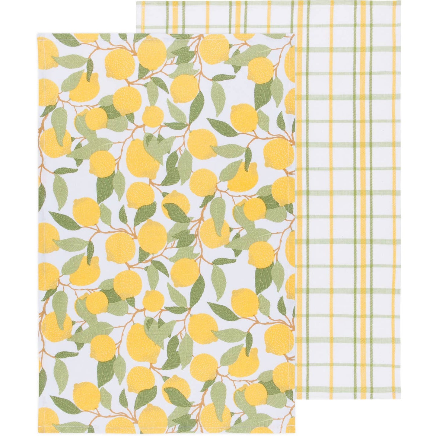 Lemons Dishtowels Set of 2