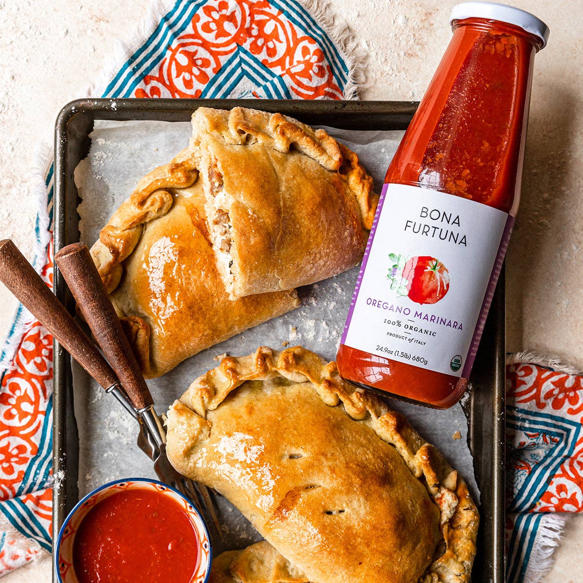 Sauce, Bona Furtuna. Marinara Pasta Sauce with Oregano Flowers: 720 ml