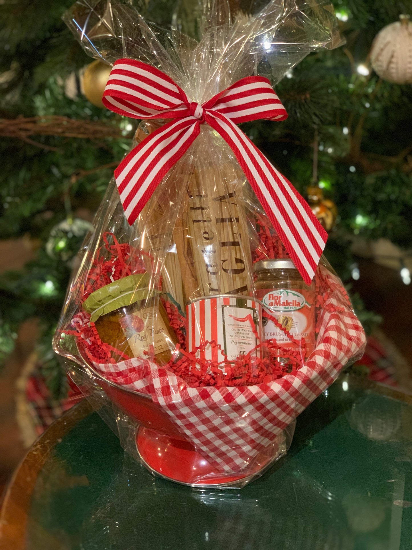 Pasta Gift Basket with colander
