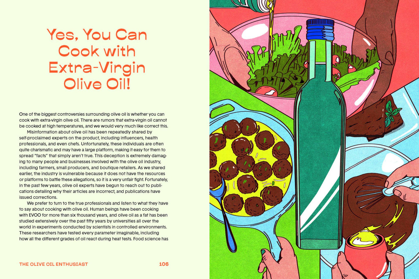 Book, The Olive Oil Enthusiast