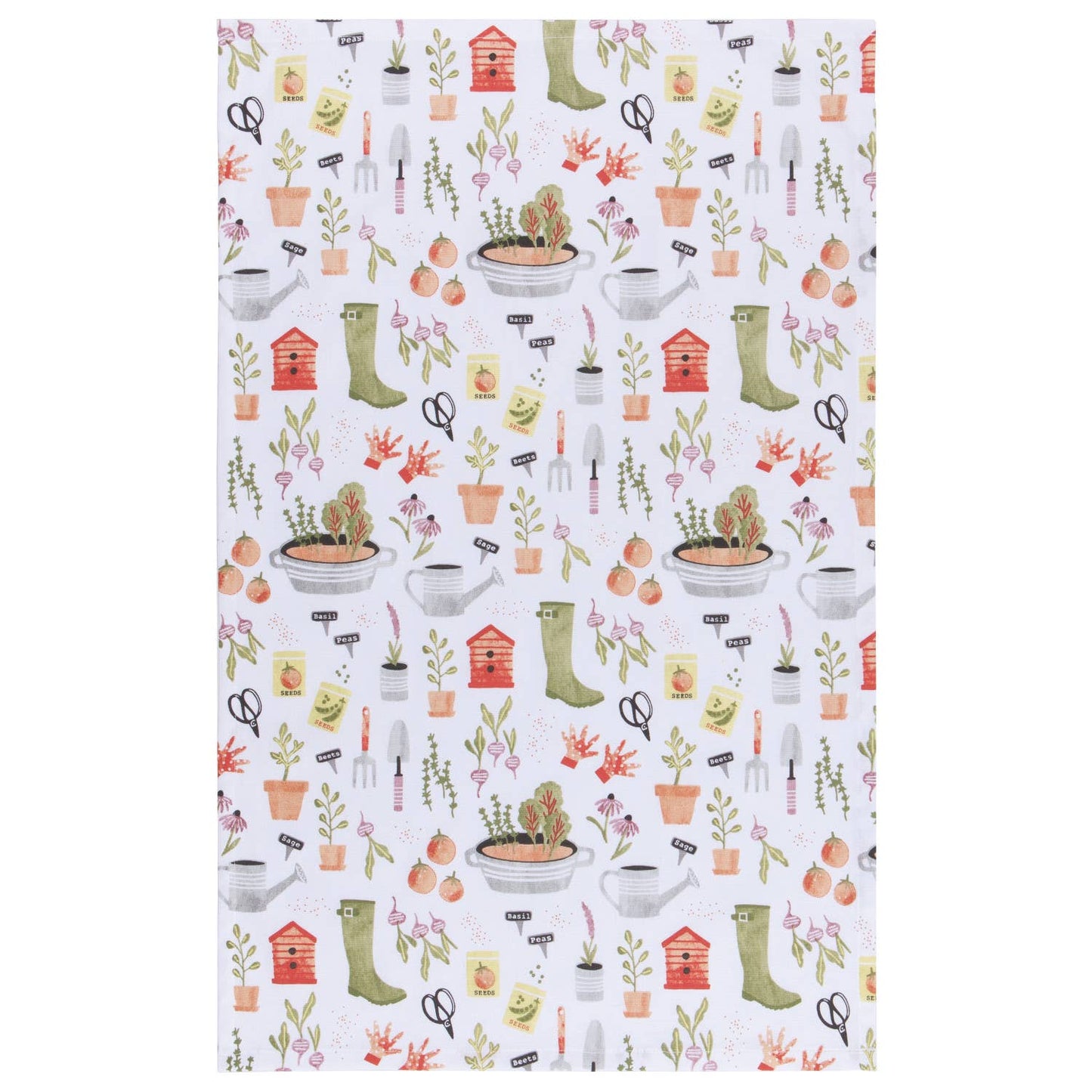 Garden Coordinated Dishtowels Set of 2