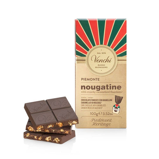 Venchi Nougatine chocolate bar