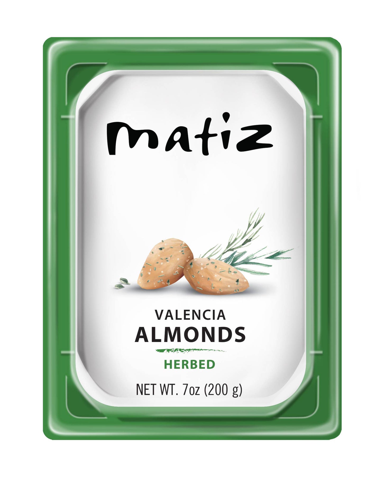 Matiz Valencian nut trays - Truffle, herbed, plain & candied: Herbed