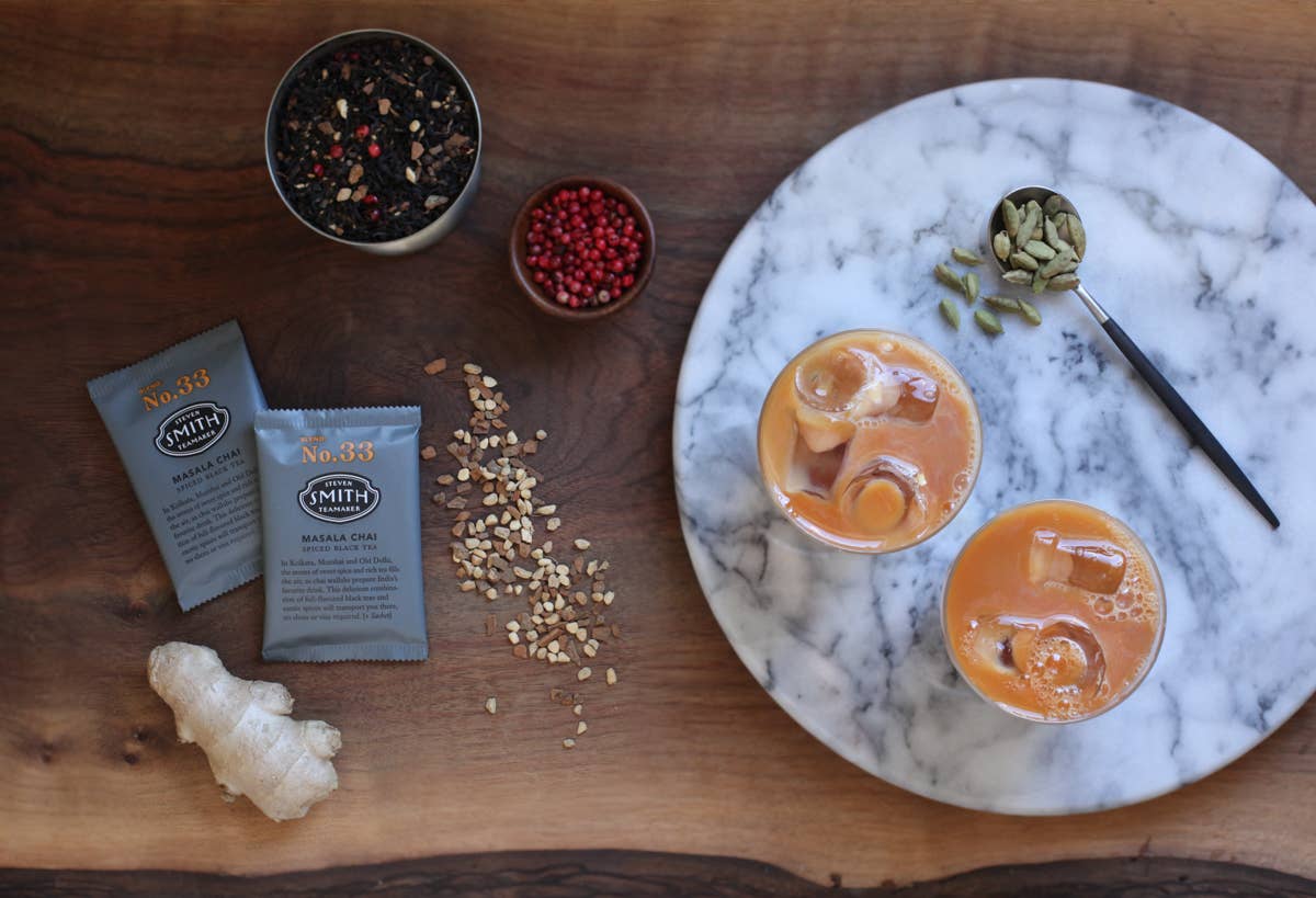 Masala Chai - Blended Spiced Black Tea - Retail Cartons: Carton Case