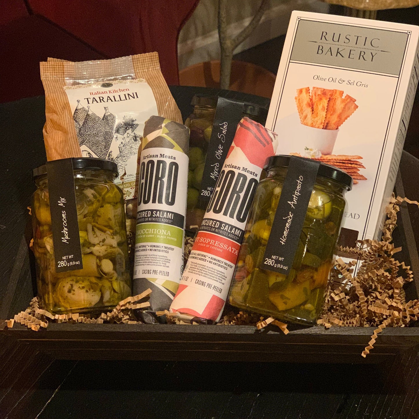 Gift Box, Antipasto Favorites, Deluxe/Regular