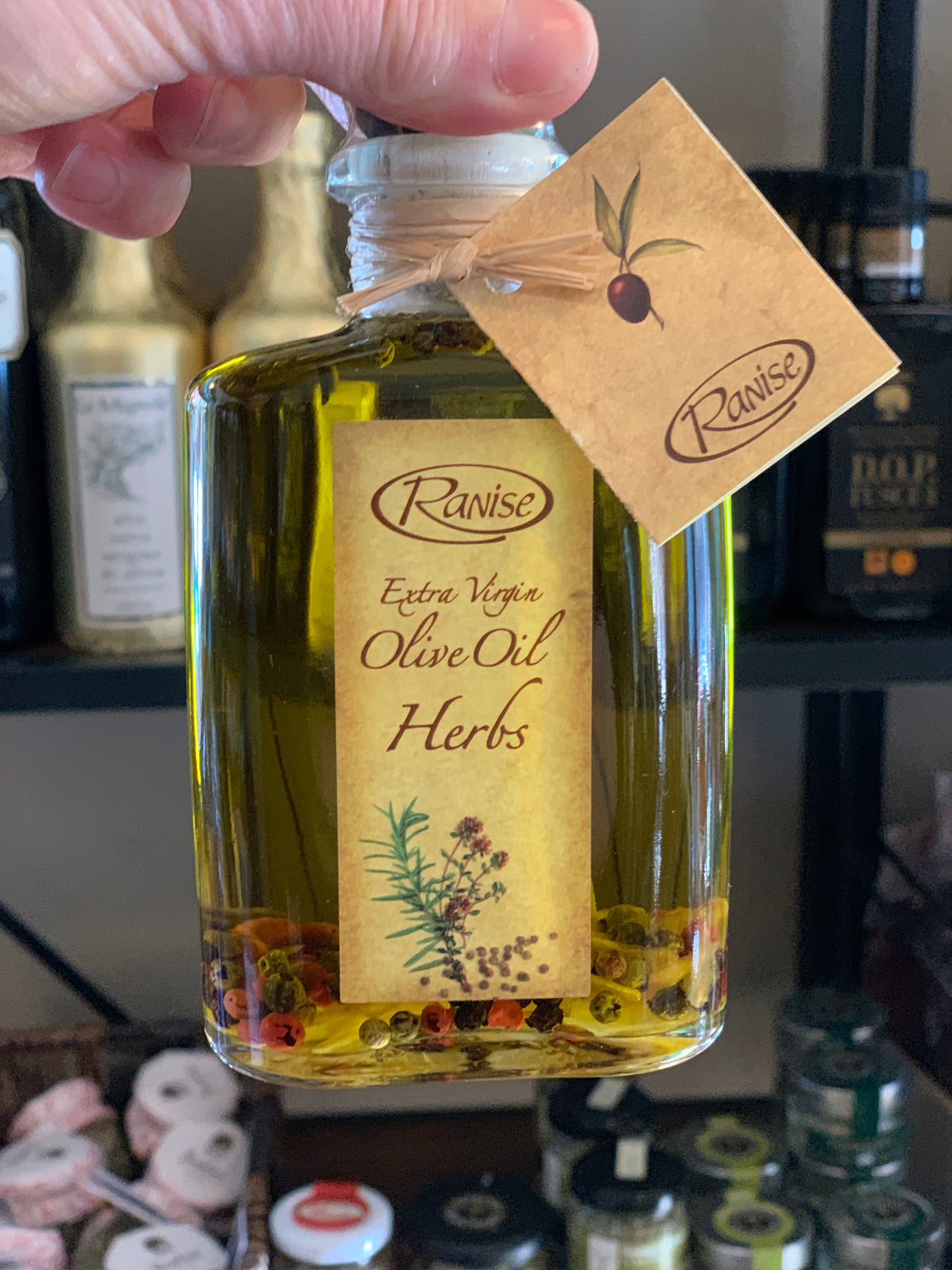 Ligurian Herb Infused Extra-Virgin Olive Oil