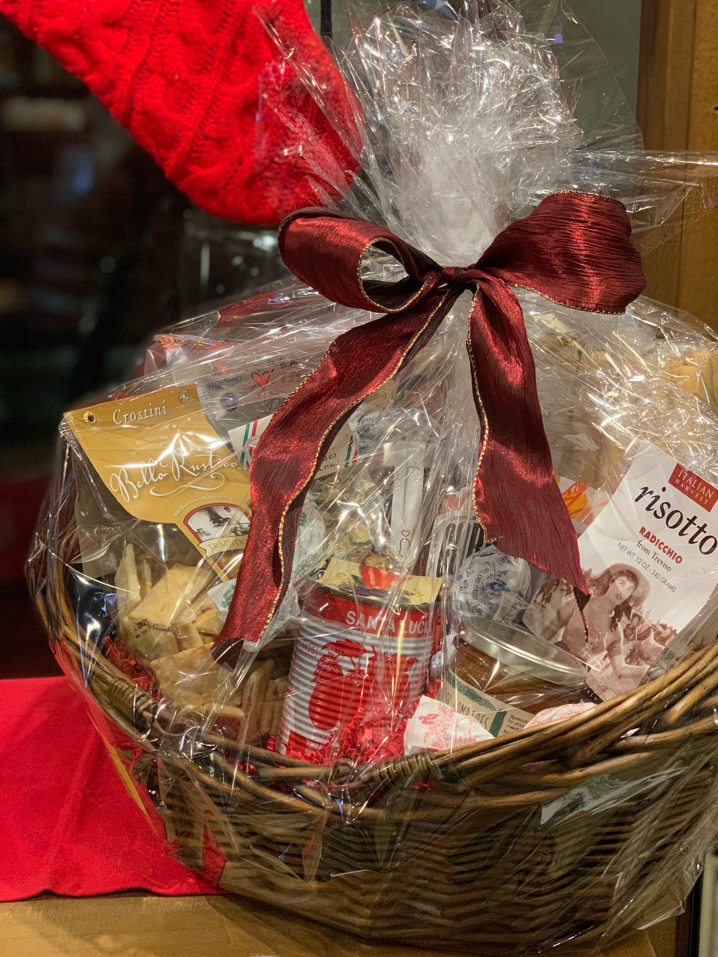 Christmas Holiday Gift Basket Workshop