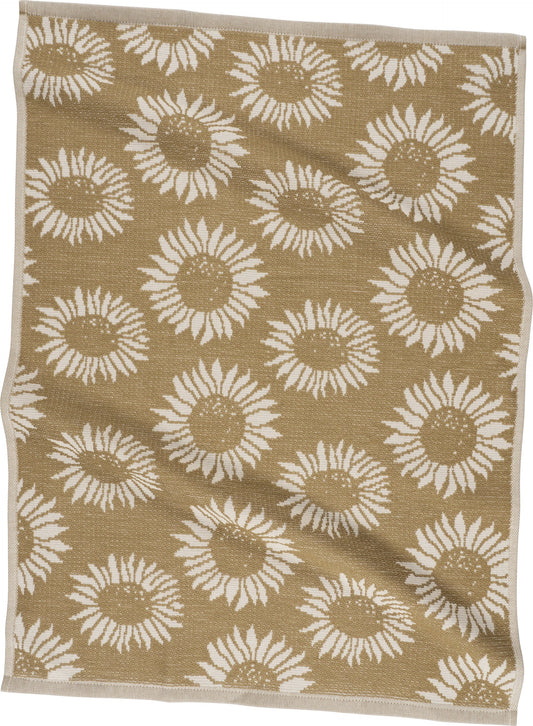 Dishtowel, Portuguese Jacquard Sunflower