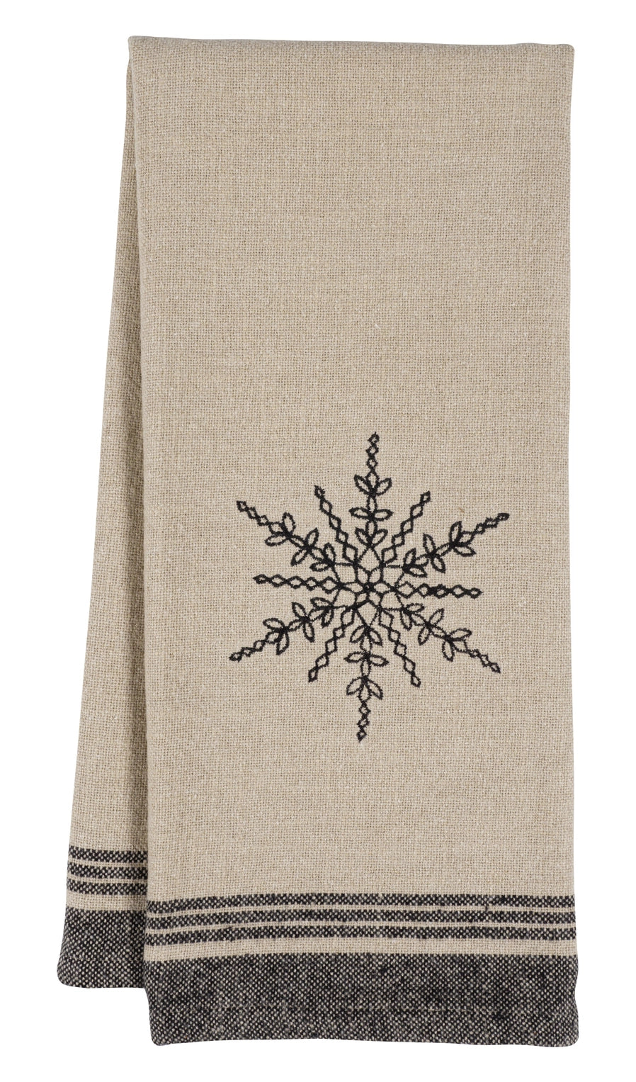 Snowflake dishtowel