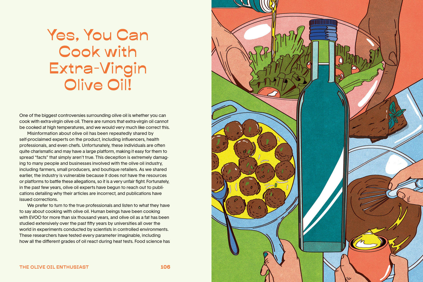 Book, The Olive Oil Enthusiast