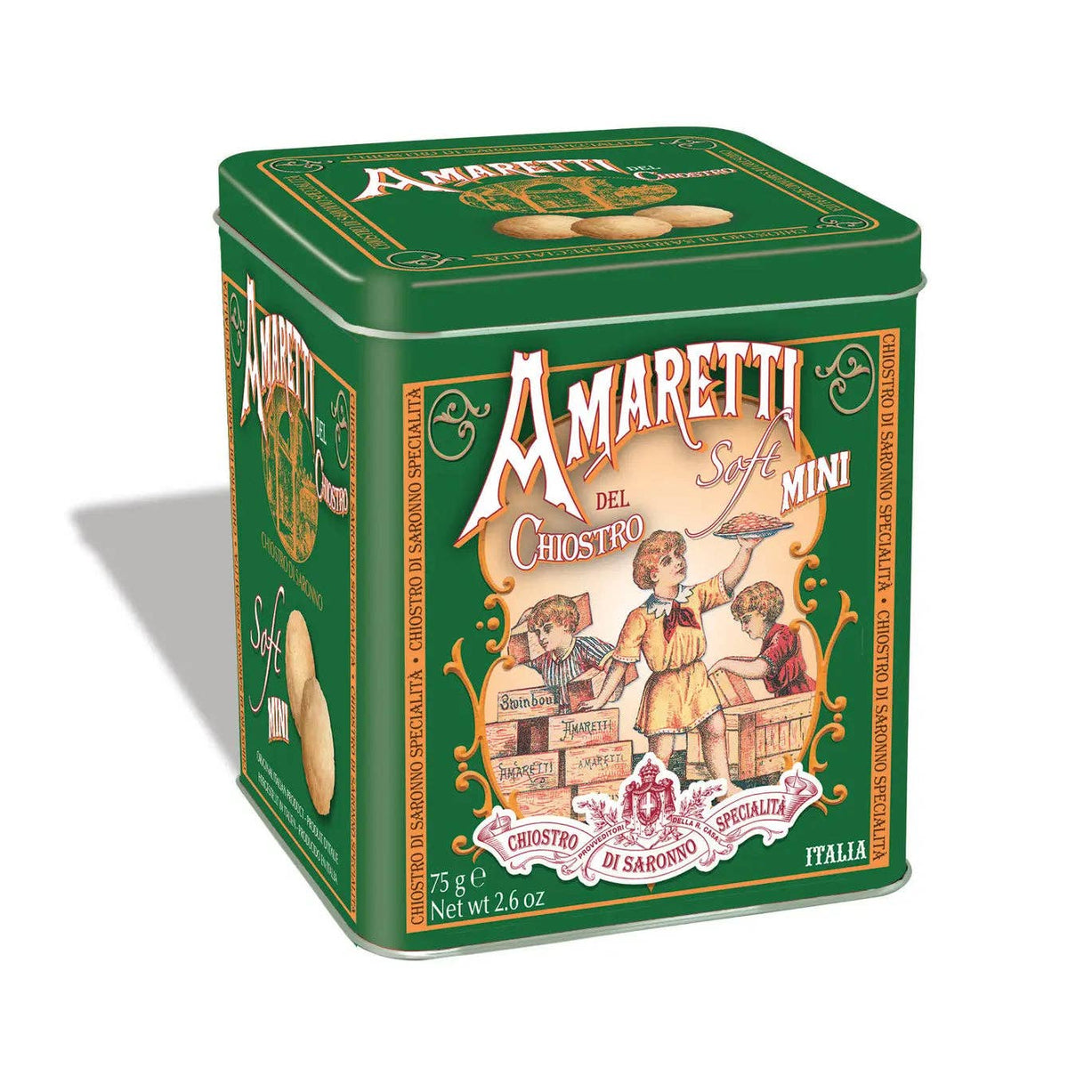 Soft Amarettini in Mini Tin by Chiostro di Saronno