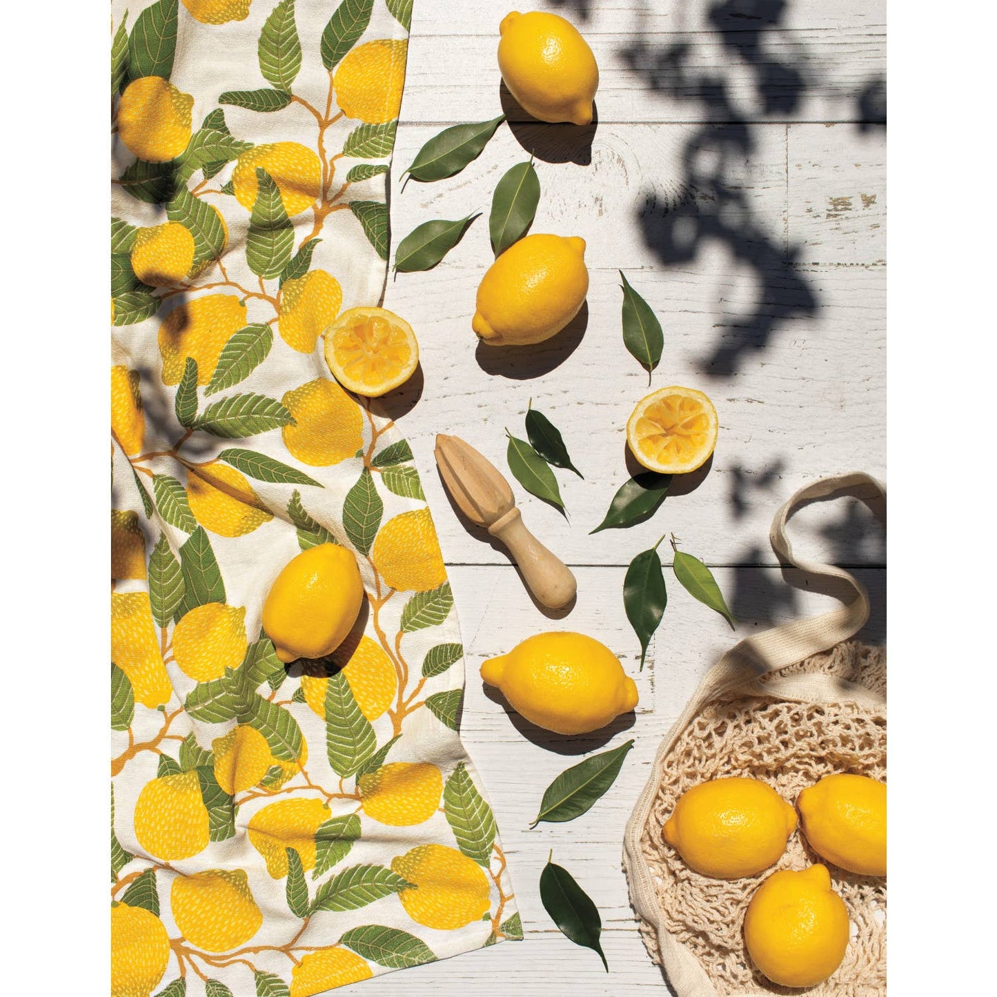 Lemons Dishtowels Set of 2