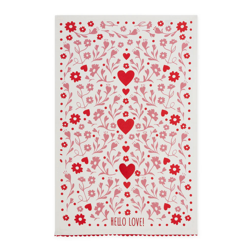 Dishtowel, 'Hello Love'