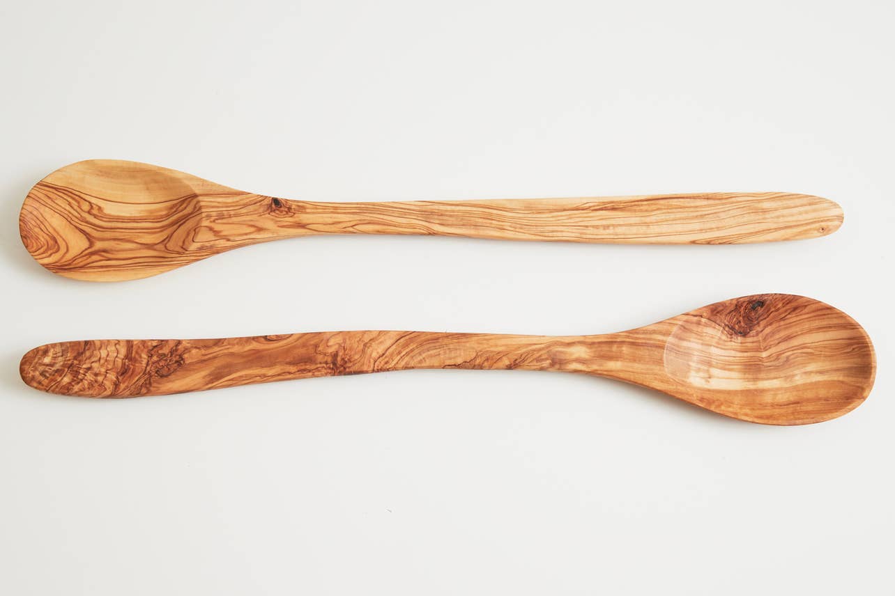 Italian Olivewood Polenta Spoon