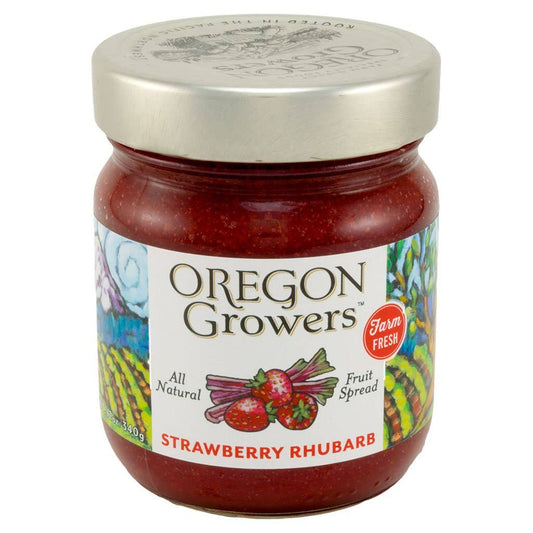Oregon Strawberry Rhubarb Jam
