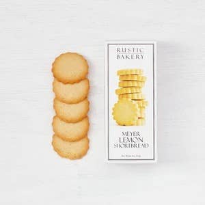 Shortbread Cookies - Meyer Lemon Shortbread Box, Rustic Bakery