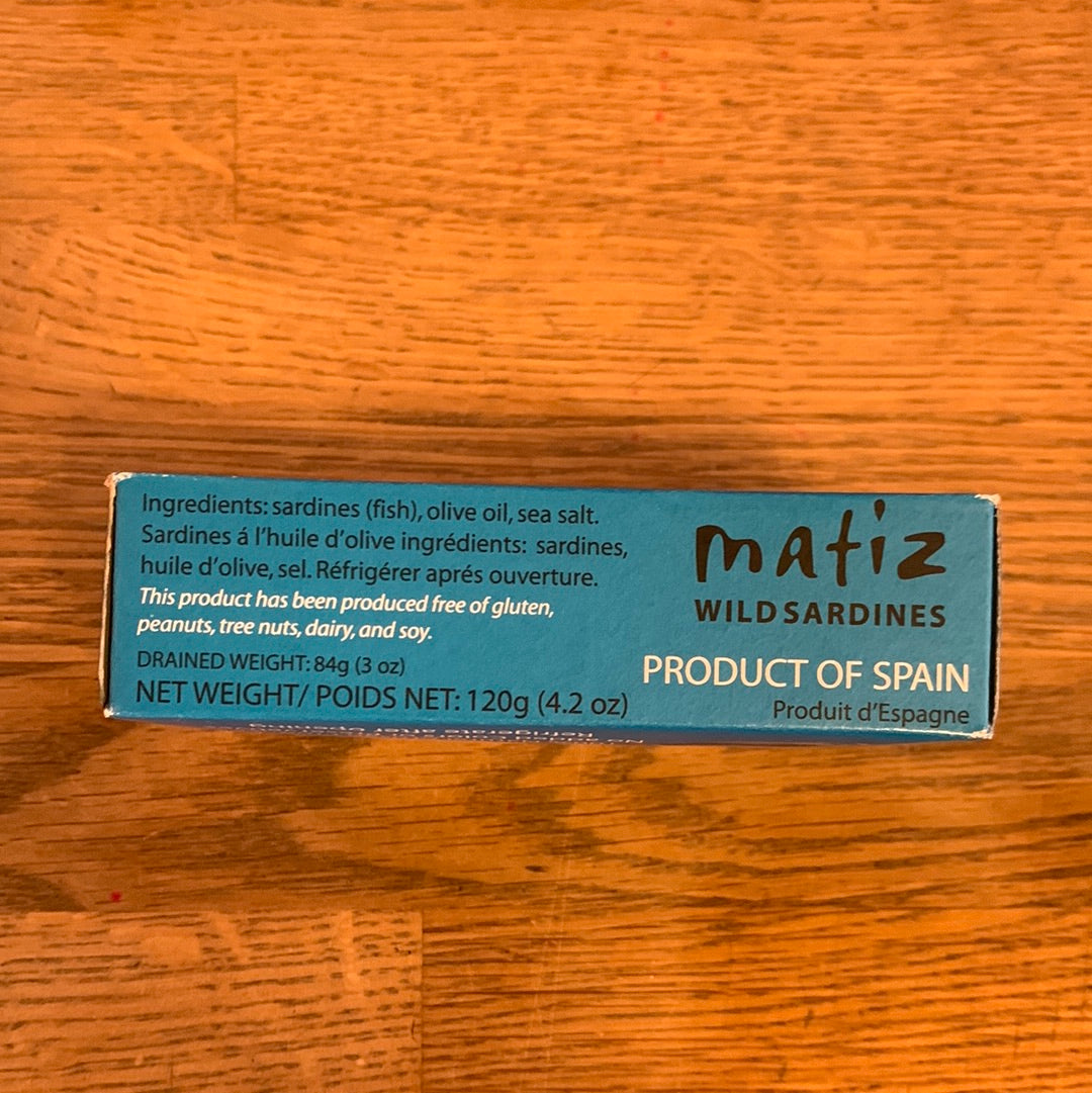 Matiz, Sardines in Olive Oil, 120g/4.2oz
