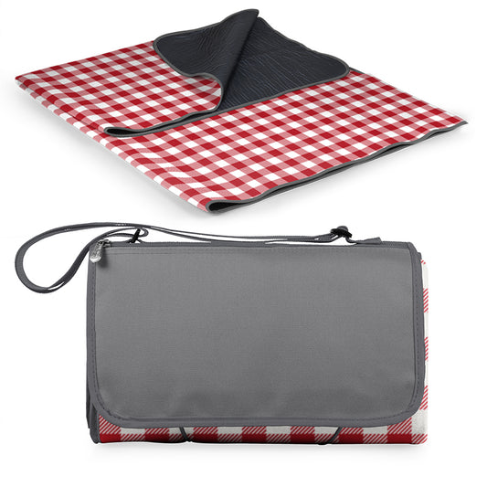 Picnic, Blanket Tote 59” x 51” red check